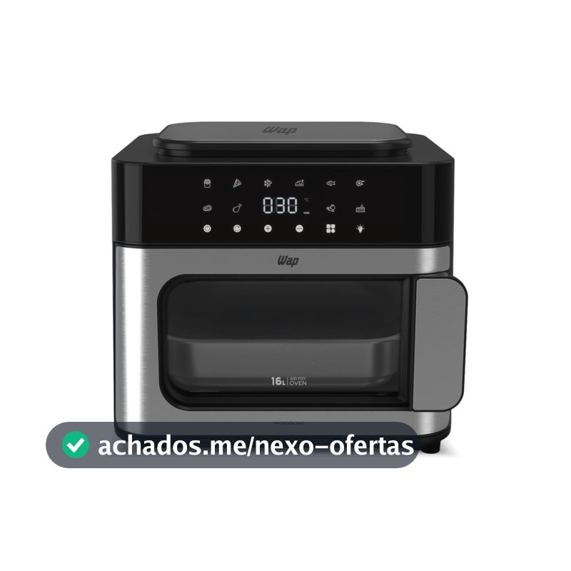 Fritadeira Elétrica Oven Wap WAFC16 16L Painel Digital 1800W