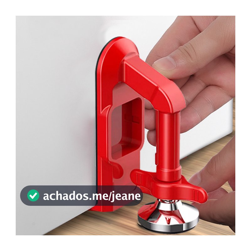 【Không có báo động】Rolha De Porta De Alarme Sonoro Portátil De 80 Decibéis , Fechadura Alimentada Por Bateria Para Segur