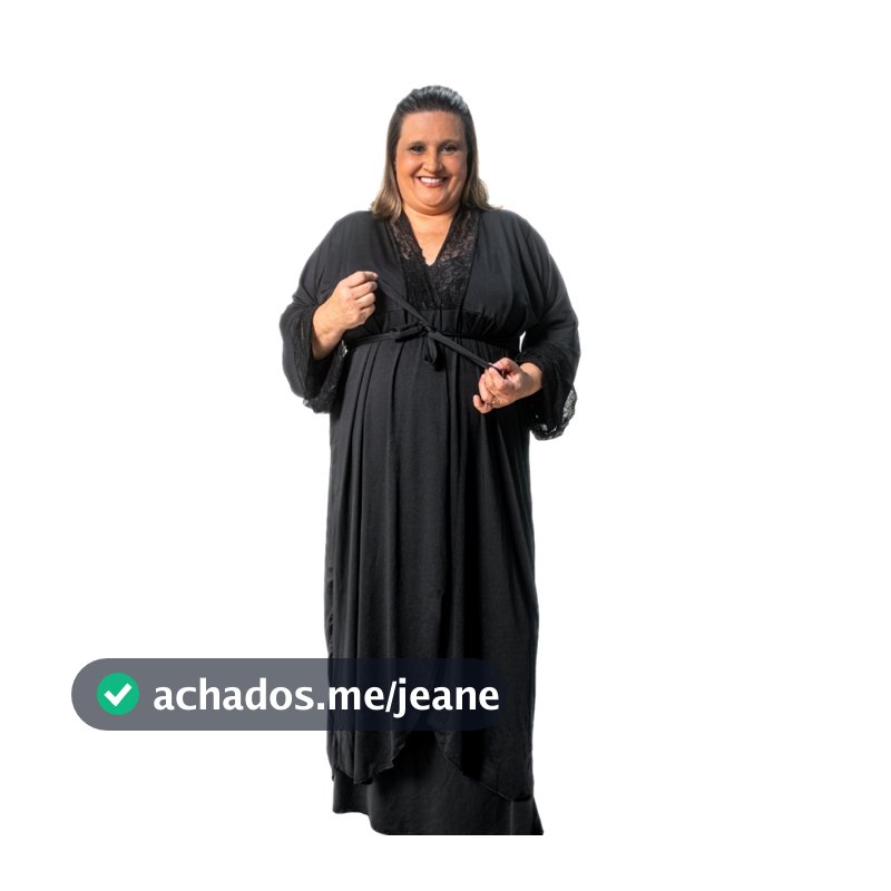 Robe Feminino Longo Plus Roupão Size  Para Gestante Maternidade Pós Parto Roupa Dormir