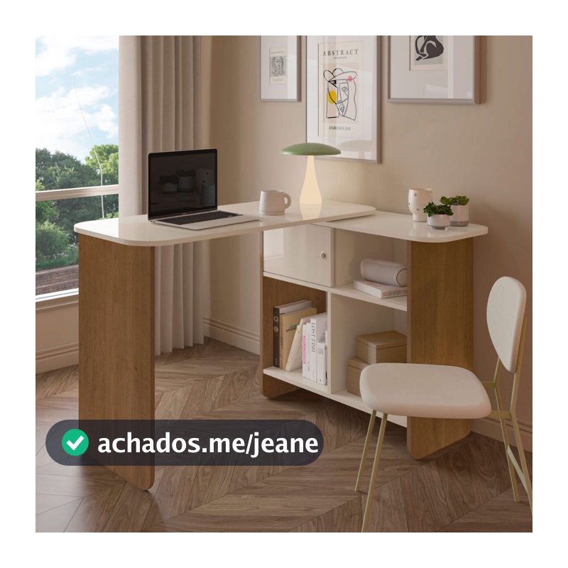 Escrivaninha Flexível Com Tampo Rotativo Nomad Artely