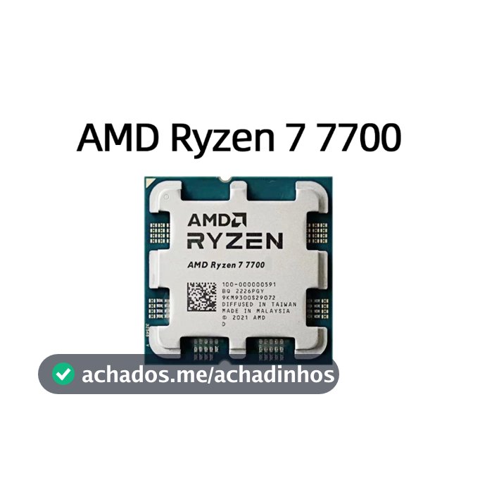 Processador Amd  Ryzen 7 7700 Am5 Oem