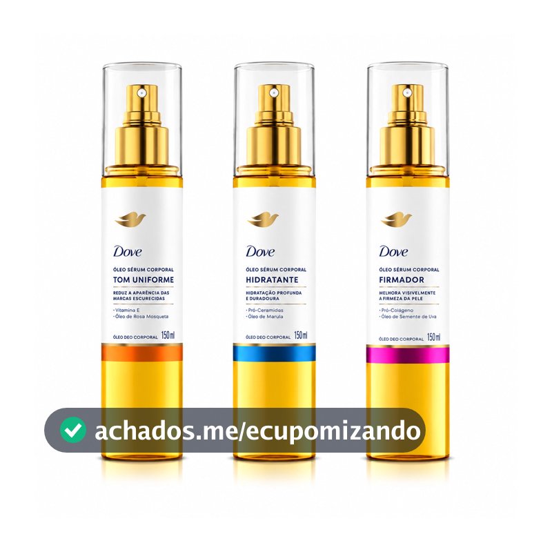Óleo Sérum Corporal Dove 150ml