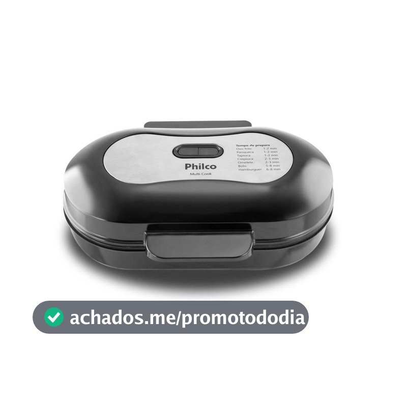 Multi Cook Philco 850W Sem Óleo Maxx Clean