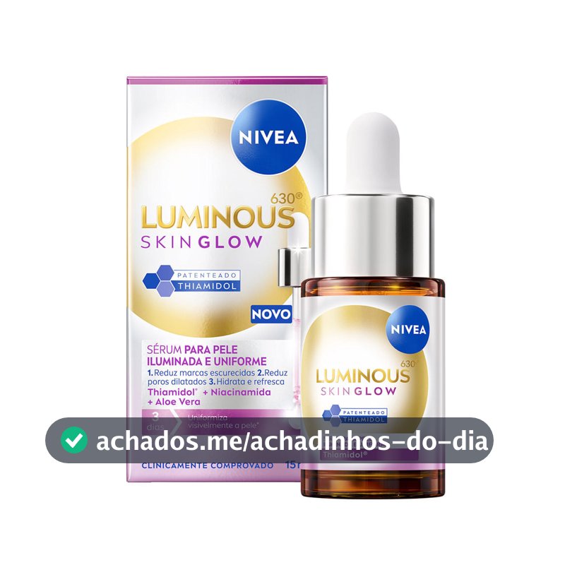 Sérum Facial Nivea Luminous 630 Skin Glow 15ml