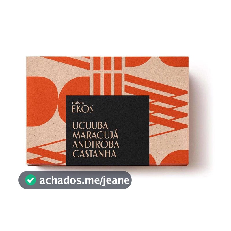 Sabonete em Barra Puro Vegetal Cremoso Ekos 4 un de 100 g