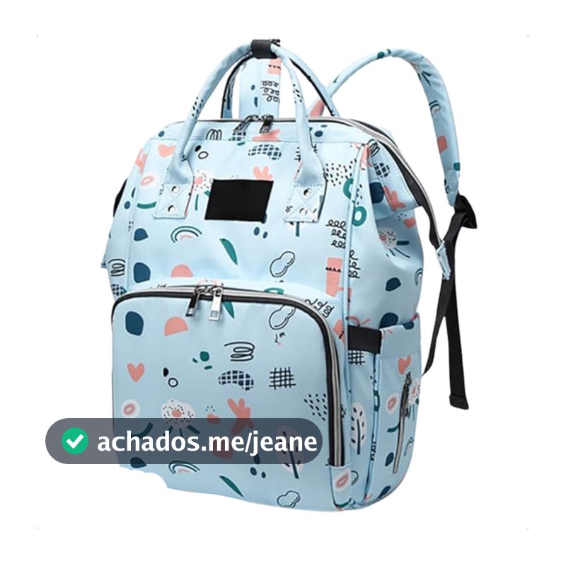 Mochila Maternidade Para Bebê Mamãe Impermeável Multifuncional De Grande Capacidade Enviamos Hoje Mesmo