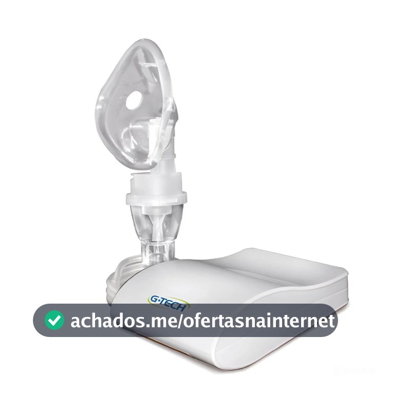 Inalador E Nebulizador Compressor De Ar Comprimido Compact DC1 G-Tech Infantil Remédio e Corticoides