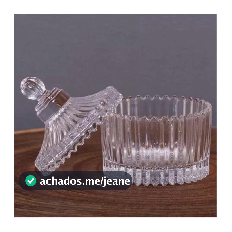 bombonier potiche para velas e lembranças 20 unidades