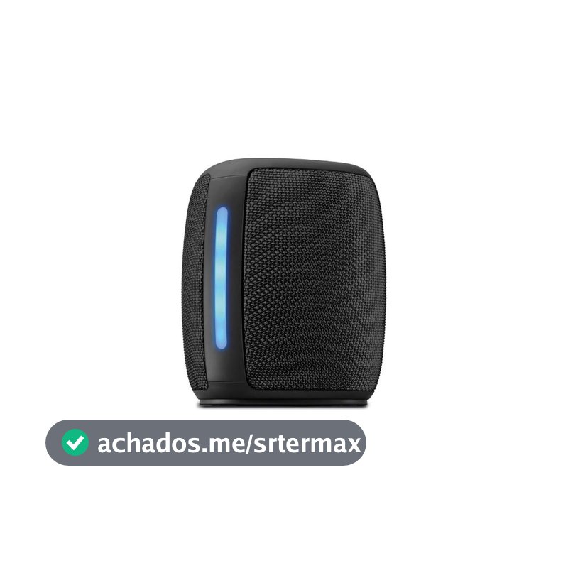 Caixa de Som Aiwa Speaker 15w Ipx4 - Aws-sp-03-b Preto