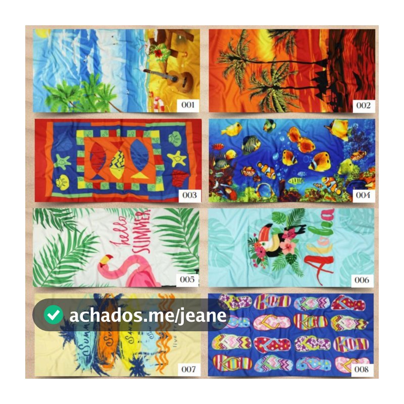 Toalha De Banho E Praia Estampada Piscina Linha Home 70cmx1,40cm Oferta
