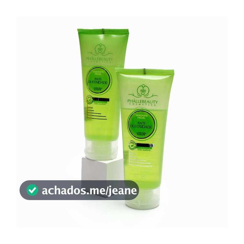 Sabonete Facial Anti Oleosidade Controle da Acne Phallebeauty PH0567