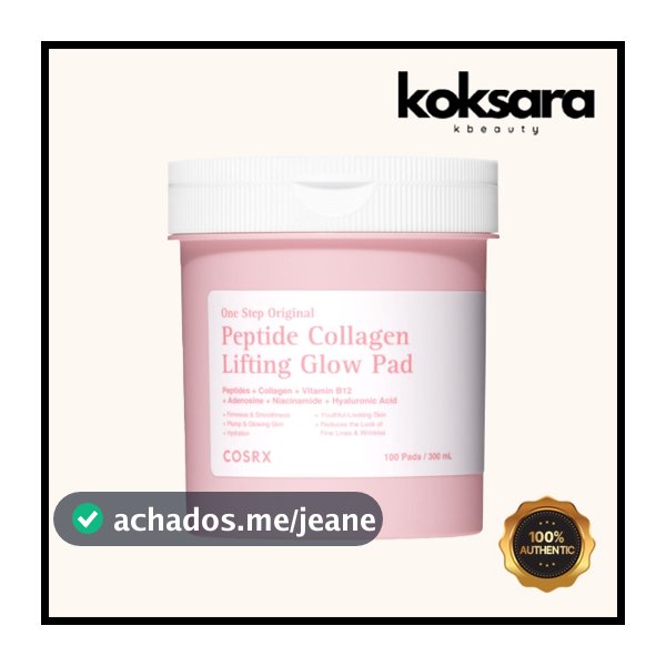COSRX One Step Original Peptide Collagen Lifting Glow Pad 100 patches