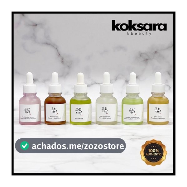 Beauty of Joseon Serum 30ml Revive / Glow / Glow Deep / Green Tea + Panthenol / Green Tea + Hyaluronic Acid / Red Bean 6Types