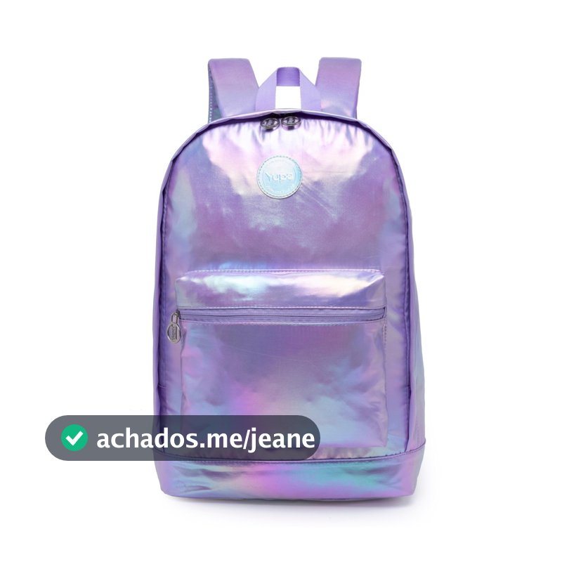 Mochila Feminina Escolar Juvenil Resistente Viagem Slim Yupe