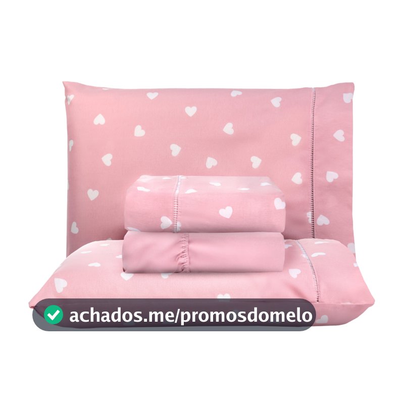 Fronha 70cm x 50cm Avulsa Ponto Palito Percal 180 Fios Estampado Toque Macio