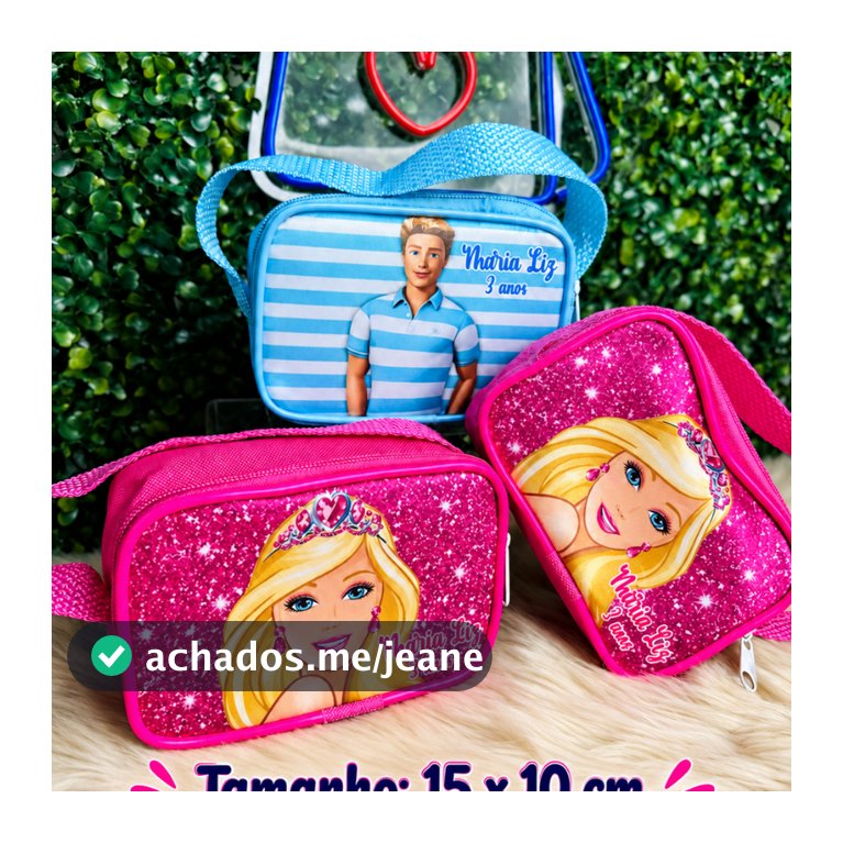Kit 30 unds Bolsinhas de mão 15x10| Personalizada em qualquer tema!✨🤩