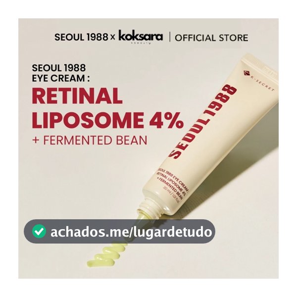 [OFFICIAL] SEOUL 1988 Retinal Liposome 4% + Fermented Soybean Eye Cream 10ml/30ml
