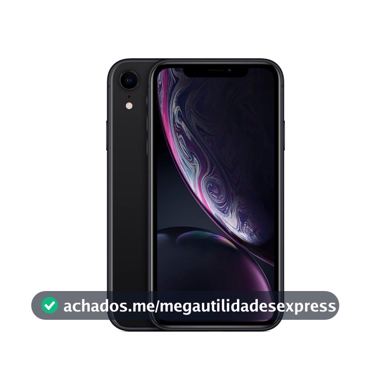 Usado: iPhone XR 128GB Preto Bom - bateria 70% - Trocafy - Apple