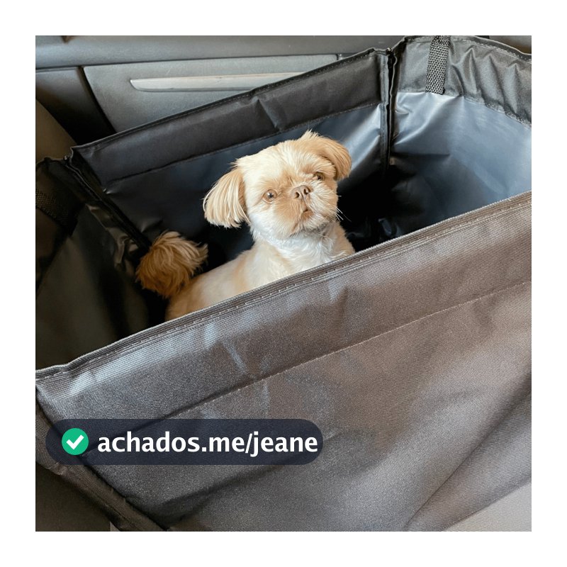 Capa Protetora Banco Individual Carro Para Pet Impermeável Cachorro Cão Gato Animais e Cinto de Segurança