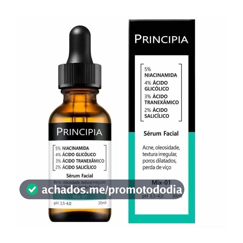 Sérum Mix-01：Reduz poros e oleosidade, clareia manchas