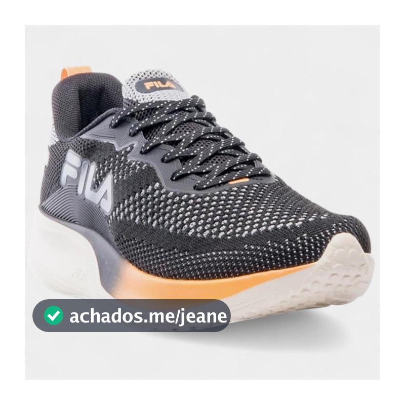Tênis Fila Speed Lite Feminino - Preto e Laranja