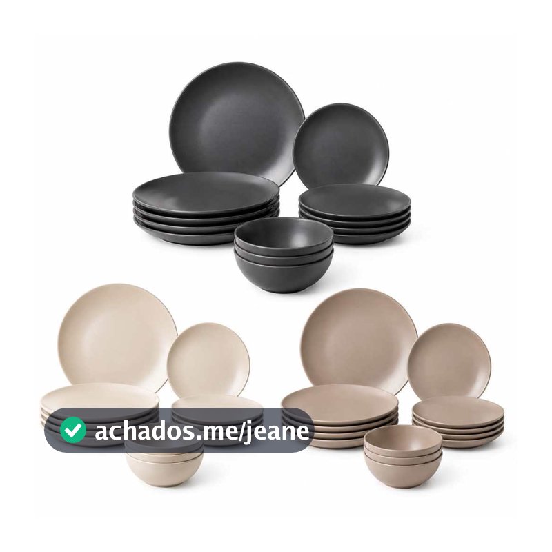 Conjunto de Jantar 12 Pratos de Cerâmica Jogo de Pratos Jantar Aparelho de Jantar Pratos Cozinha