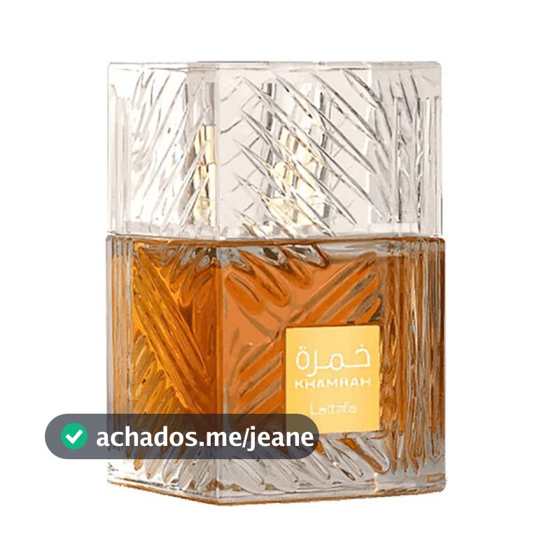 Perfume Khamrah Lattafa EDP Unissex 100ml