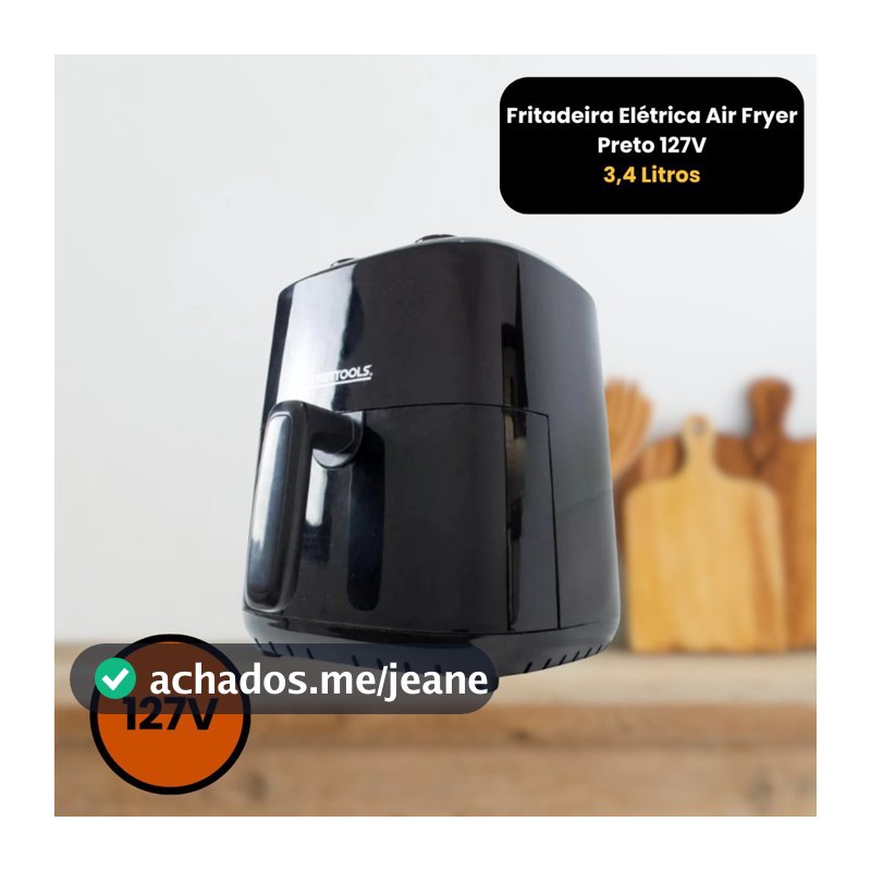 Air Fryer 3,4L 127V Fritadeira Elétrica Sem Óleo -Airfrai airfryer er fryer air frayr air fraier