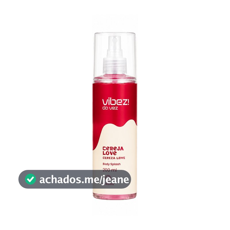 Body Splash Cereja Love Vibez da Vez Hinode 200ml