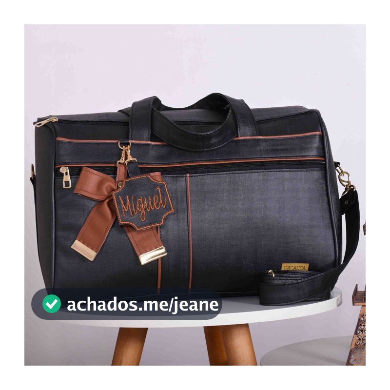 Bag Mão Maternidade New York Preto - 01 Peça
