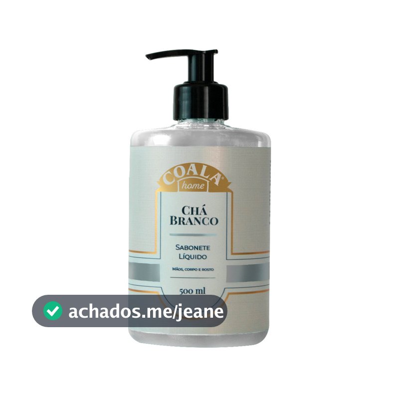 Sabonete Líquido Chá Branco 500ml