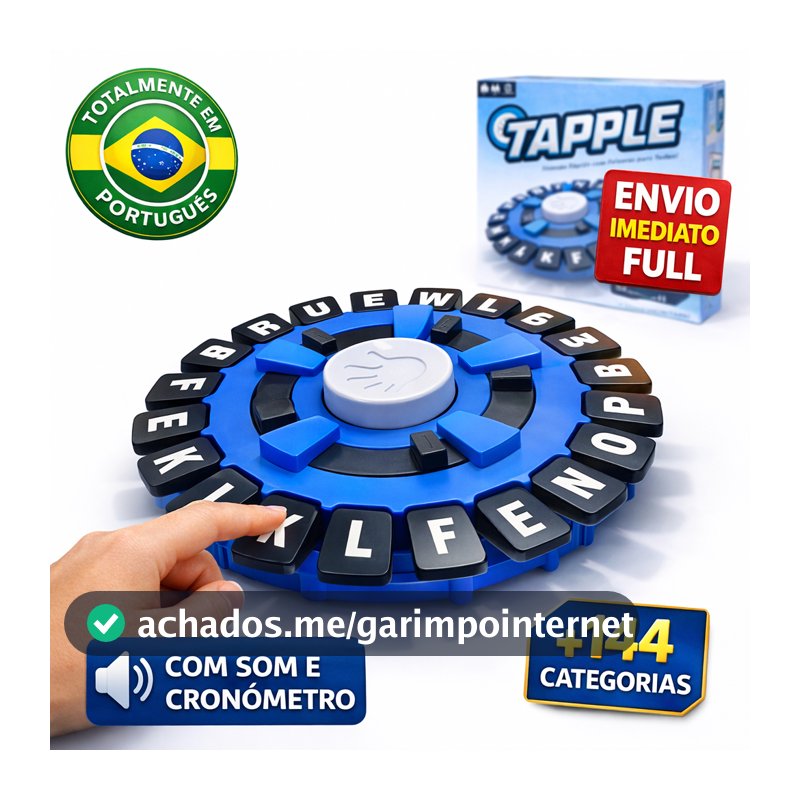 Jogo Stop Eletrônico com Cartas Educativo Divertido Brinquedo Interativo 10 Segundos Família Criança