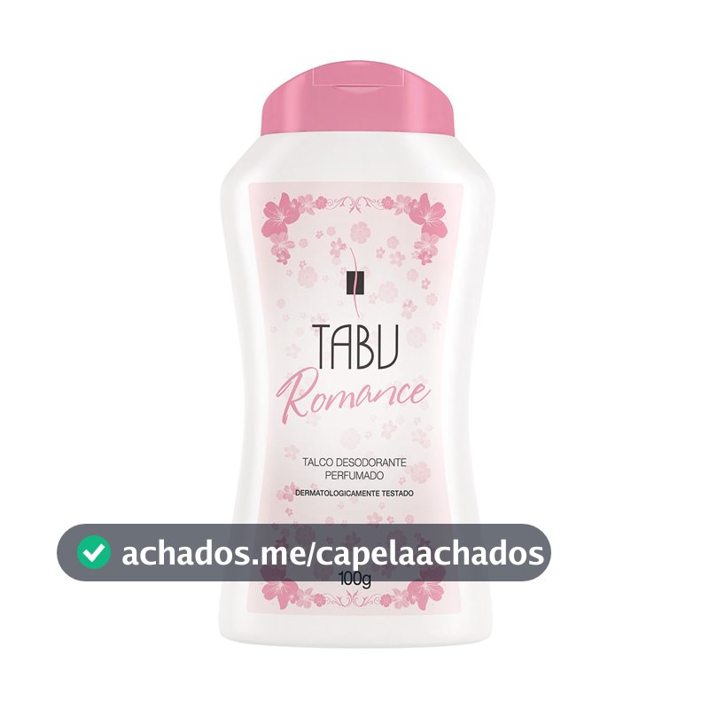Talco Desodorante Tabu Romance 100G