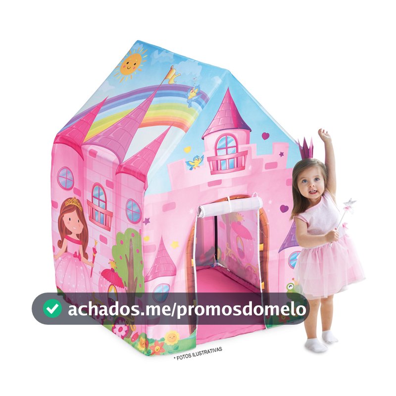 Barraca Infantil Cabana Tenda das Princesas - Replay Kids