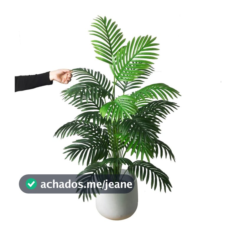 Coqueiro artificial de 60/80/120CM de altura e 12/18/24 folhas, o coqueiro artificial traz estilo tropical para sua deco