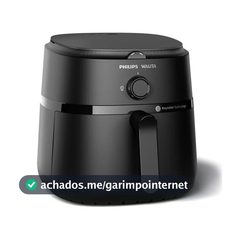 Fritadeira Airfryer Série 1000 XL 6,2L 1700W Grelha Removível Philips Walita