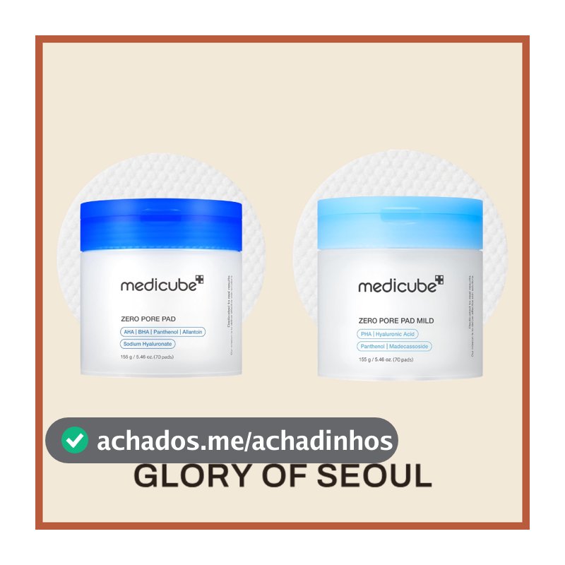 Medicube Zero Pore Pad 2.0 / Mild (2Type) 70pcs