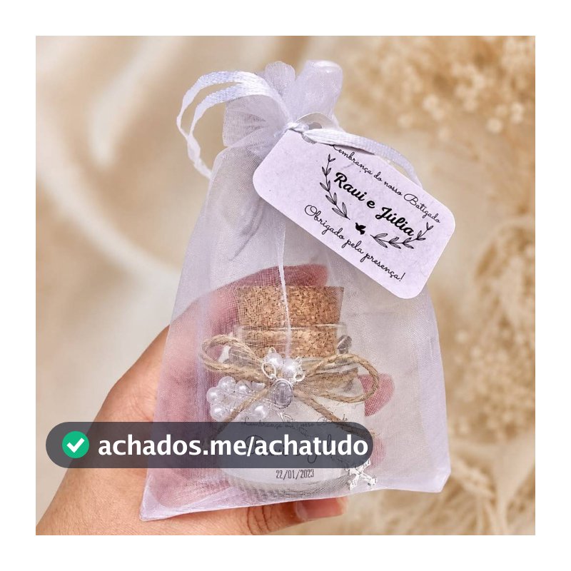 Kit 10 Velas Aromáticas Personalizadas/Lembrancinha para Maternidade, Batizado, Eucaristia,Casamento