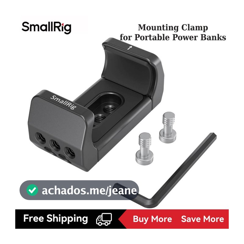 Grampo De Montagem SmallRig Para Bancos De Energia Portáteis BUB2336