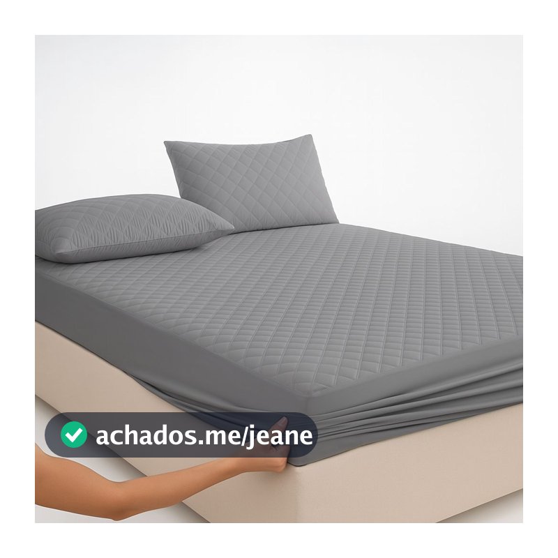 Capa de Colchao Impermeavel Protetor para Colchao Pillow Top Pronta Entrega Envio Rapido
