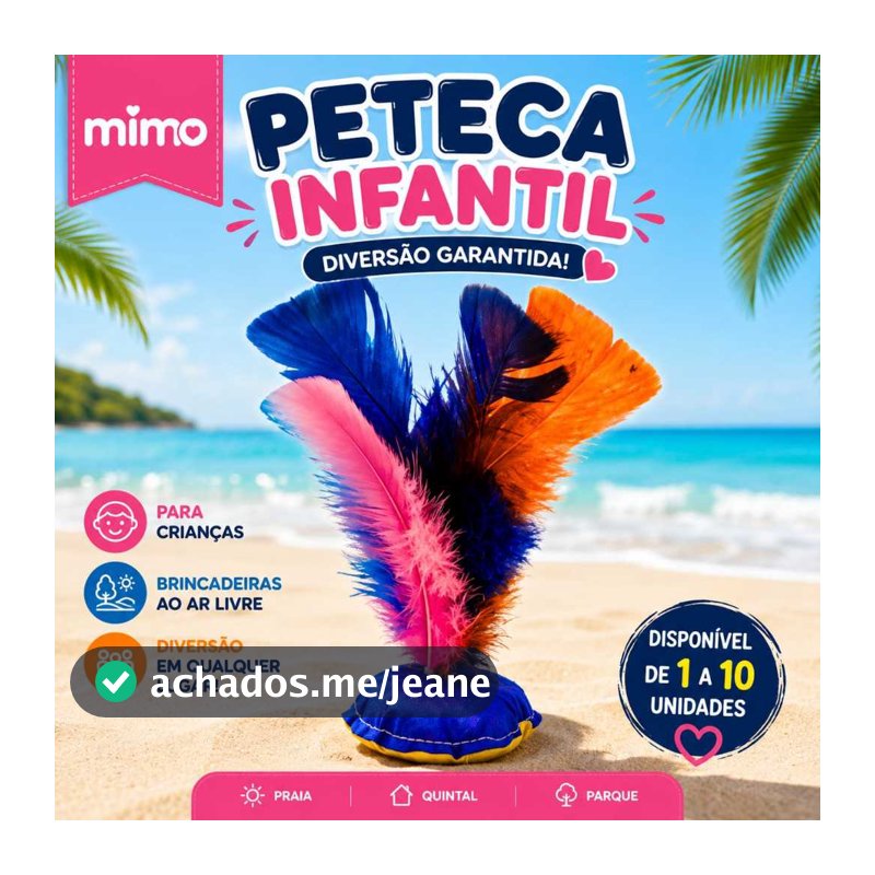 1 a 10  Peteca Infantil Prendas Festa Junina Aniversário Brinquedo Lembrancinha Cores Sortidas