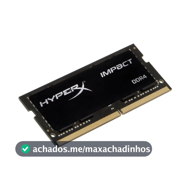 Memória RAM Impact DDR4 preto 16GB 1 HyperX HX426S15IB2/16