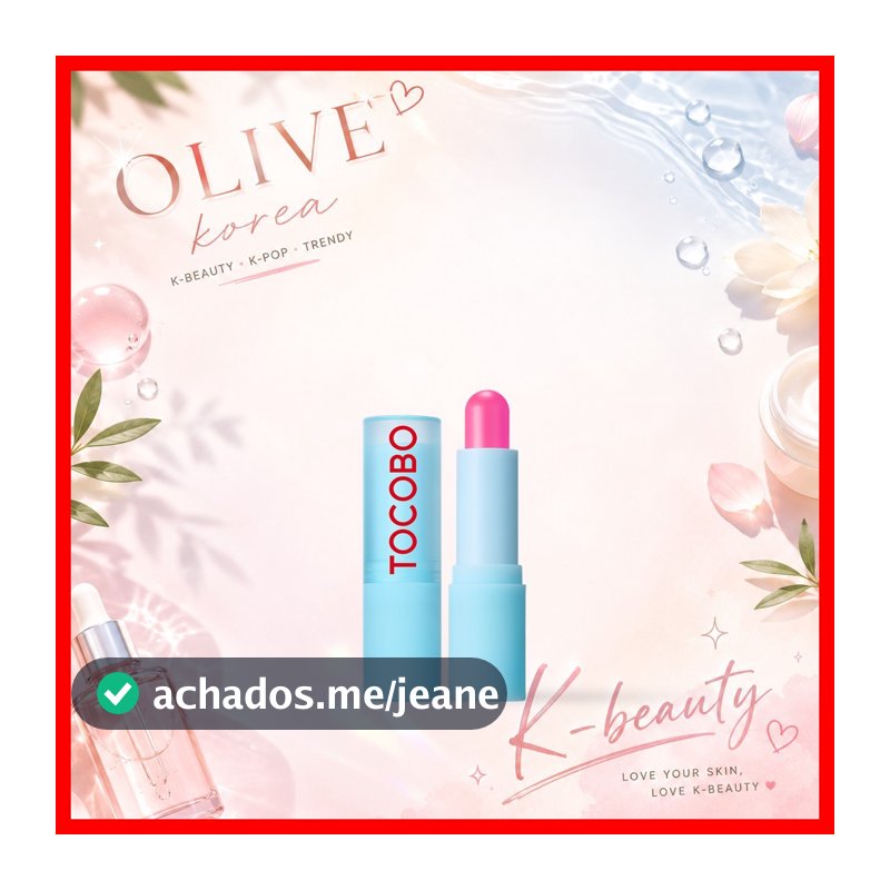 [Tocobo] Bálsamo Labial Colorido De Vidro 012 BETTER PINK 3.5g/Coreano/Acabamento/100 % Genuíno Da Olive korea