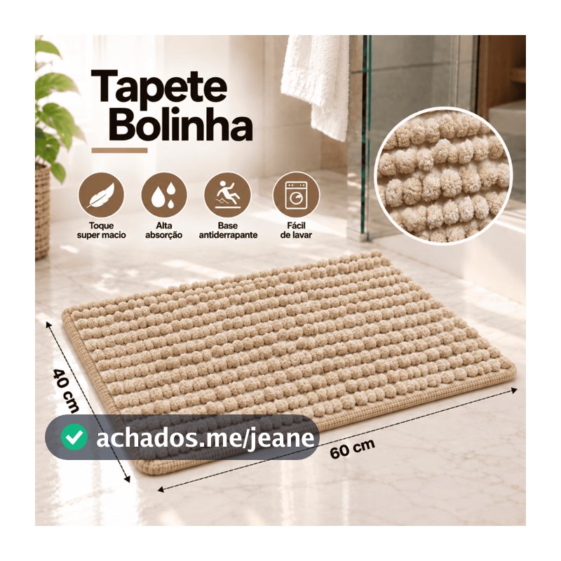 Tapetes Bolinha Banheiro Suave Antiderrapante Seca Rápido Várias Cores Macio Tapete Macarrão
