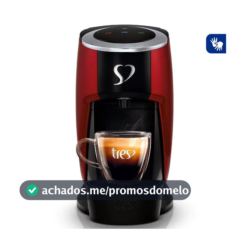 Cafeteira Espresso Touch TRES 3 Corações