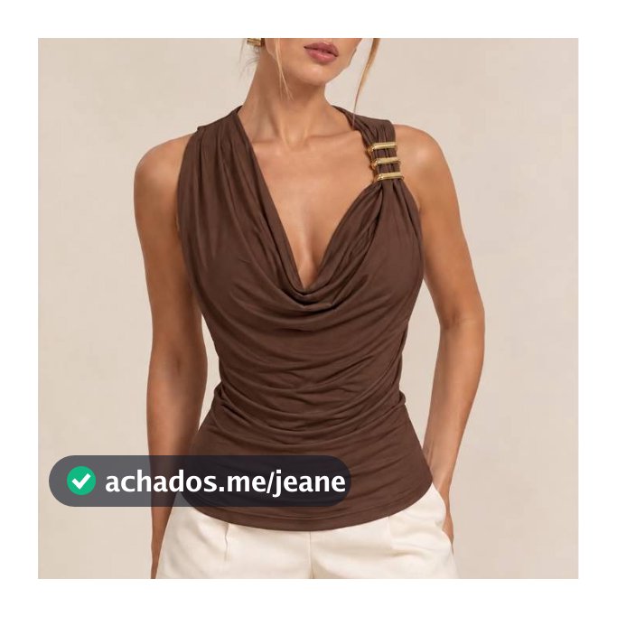 Blusa Feminina Elegante Casual Chique Básica Aviamento Blusa Arrumada Estilosa Dia a Dia Trabalho Festa Balada