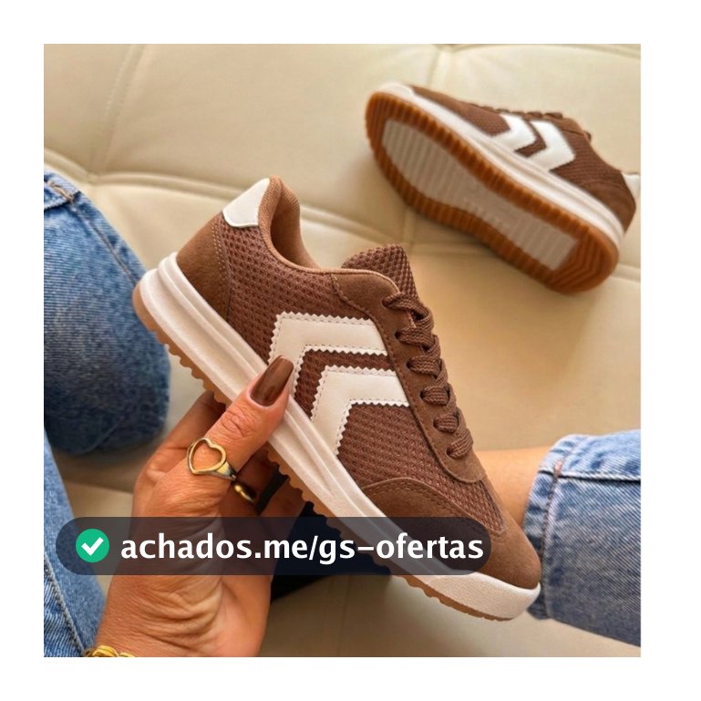 Sapatenis Feminino Casual Sport Tênis Confortável Estilo Moderno e Versátil tamanhos 34 até 40