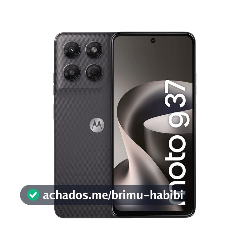 Smartphone Motorola Moto G37 5G - 128GB 4GB RAM + 8GB RAM Boost, Camera 50MP, Bateria de 5200 mAh, tela 6.7" 120Hz, NFC