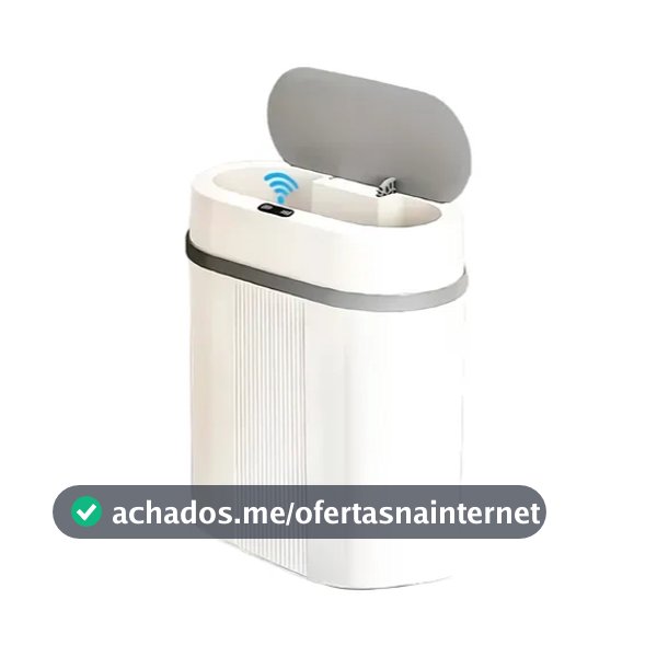 Lixeira Inteligente Sensor Automática 12 Litros Anti Odor LuvinCo