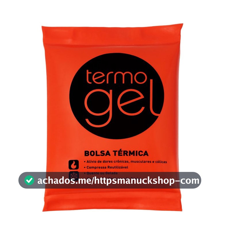 Bolsa Térmica Gel Quente ou Fria Pequena 350ml -TermoGel